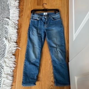 Acne studios straight leg jeans
